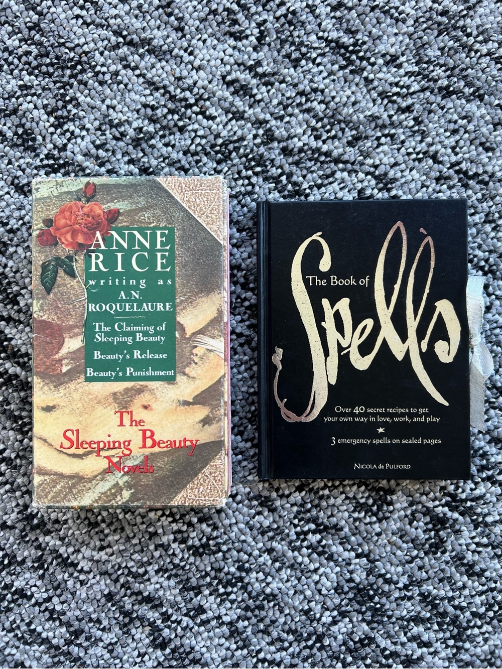 Anne Rice Sleeping Beauty Novels & Spells Book